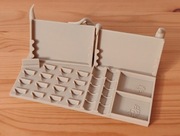 Horror w Arkham LCG - dashboard pod scenariusze i żetony - beżowe, kosciste