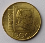 San Marino - 200 lira - 1996r.