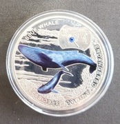 Zambia 1.000 kwacha 2014 płetwal błękitny