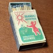 Pudełko z zapałkami MONOPOL ZAPAŁCZANY 