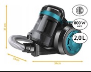 Odkurzacz HEPA Cyklon Nowy dla alergików i zwierząt  -40%