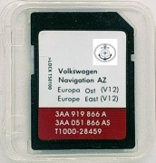 Aktualizacja map VW RNS315 EU East
