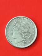 100 centów USA 1878 Moneta Goloid Metric - kopia