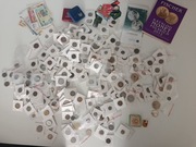 Zestaw monet po kolekcjonerze