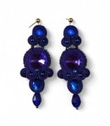 Kolczyki sutasz Nane Sutasz rękodzieło artystyczne 