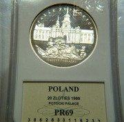 20 zl. Pałąc Potockich 1998 PR69