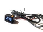 mini cyfrowy TERMOMETR samochodowy LED 12V 24V