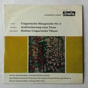 Węgierska Rapsodia Nr.2, Węgierskie Tańce, winyl  1962 r.