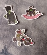 naklejki winylowe gorillaz