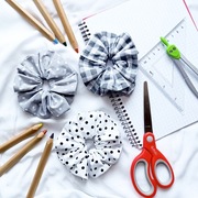 Zestaw scrunchies “School” M