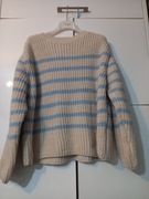 Sweter lemonada paski nowy