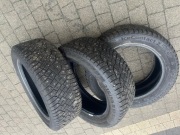 opony zimowe z kolcami Goodyear i Continental 215/55 R17