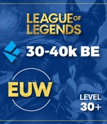 Konto LoL EUW Smurf – 30+ LVL | 31,000 - 39,000 BE