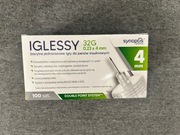 Igły do insuliny insulinówki 4 mm iglessy 100 szt