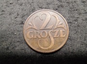 II RP 2 grosze 1935 rok ładne