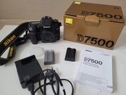 Aparat Nikon D7500 - ok. 17.000 zdjęć, stan bardzo dobry, używany hobby