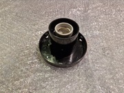 Oprawka E27 płaska z mocowaniem do słupka FI60