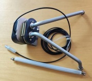 Pokojowa antena teleskopowa retro ze wzmacniaczem PRL NIEUŻYWANA!