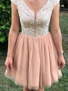 Sukienka illuminate LAILA karmel