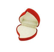 Miękkie Aksamitne Pudełko na Pierścionek