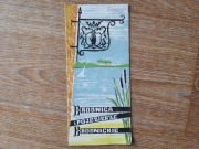 Brodnica i pojezierze brodnickie , mini informator i mapa , lata 70-te