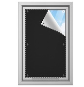 Roleta zaciemniająca bez wiercenia ochrona przed słońcem 60x73