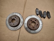 OPEL ASTRA J IV 1.4 TARCZE HAMULCOWE KLOCKI TYŁ 5x105