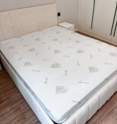 Materac kieszeniowy + Visco - model SYRIUSZ 140x200x19 tw. H3
