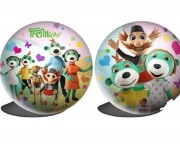 Piłka Trefl Gumowa Kolorowa Trefliki 23cm