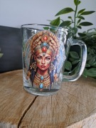 Szklanka kubek Handmade 300ml Kobiet