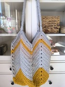 Torba na szydełku shopperka