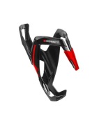 Koszyk na bidon ELITE Custom Race Plus czarno-czerwony