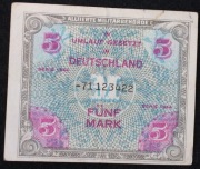 "Ros.202 d ( 8cyfr ) UdSSR  bez z F 5 Mark 1944. ....za 14,99 zł"