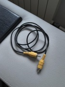 kabel 1RCA Cinch wtyk - wtyj długość 1,2 m