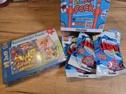 Zestaw puzzle + pakiet 3 figurek 3d