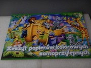 Zeszyt A4 papierów kolorowych samoprzylepnych Top 2000