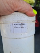 Rura spalinowa koncentr. DN60/100 0,50m Almeva 