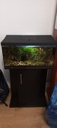 Akwarium 60x30x30 z szafką i akcesoriami