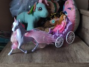 Mega Creative Kareta z lalką i jednorożcem pegasus