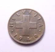 Szwajcaria 1 rappen 1949