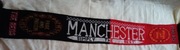 (UNIKAT)Szalik Manchester United czarno-czerwony.Anglia.Futbol.Premiership
