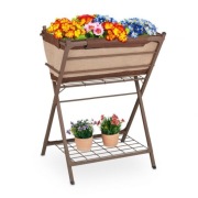 Kwietnik Metalowy rabata z plandeką wys.91 x 66 x 50cm