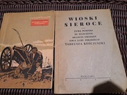 Dwie stare książki patriotyczne Kościuszko