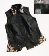 Jake*s cudna bawełniana bez rękawów hafty r.42