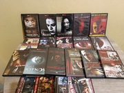 Filmy DVD horrory zestaw 18 sztuk 