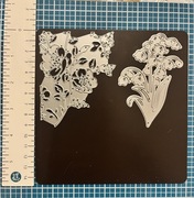 Zestaw Wykrojników Kwiaty Tło