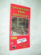 DRAWIEŃSKI PARK NARODOWY - MAPA TURYSTYCZNA - 1: 50 000 - PRL