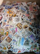 3,5 kg netto znaczków bez wycinków-ogromny zbiór