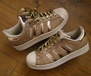 Buty damskie ADIDAS superstar GOLD  37 1/3 wkł 23 cm