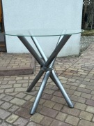 stolik kawowy szklany 80 cm